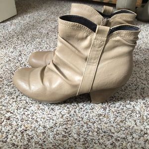 Tan boots
